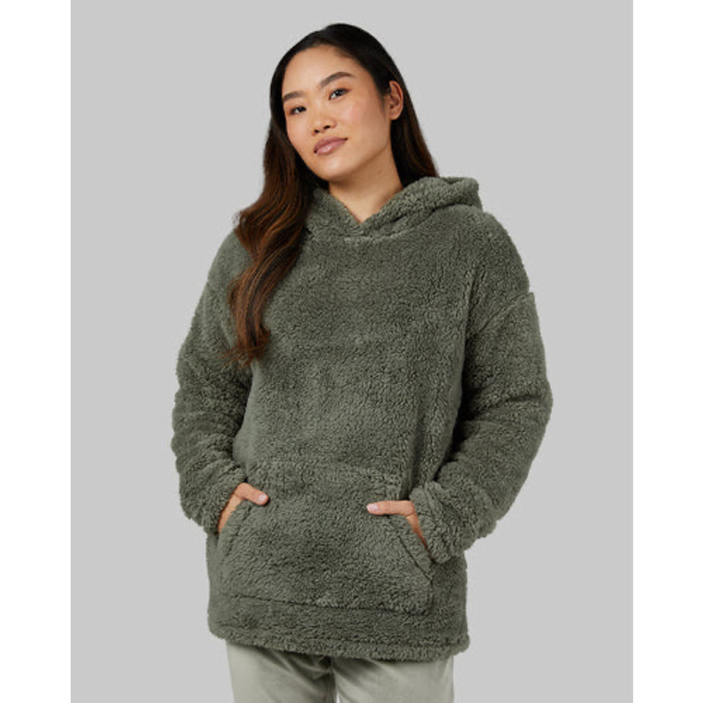 Women's 32 Degrees Hoodie Size M Green